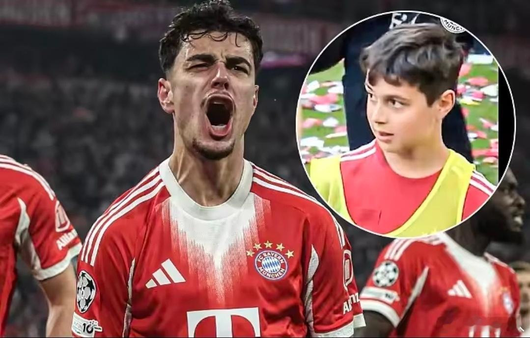 青训之光！帕夫洛维奇欧冠建功，8年前还是拜仁球童。欧冠1/4决赛，拜仁击败皇马挺
