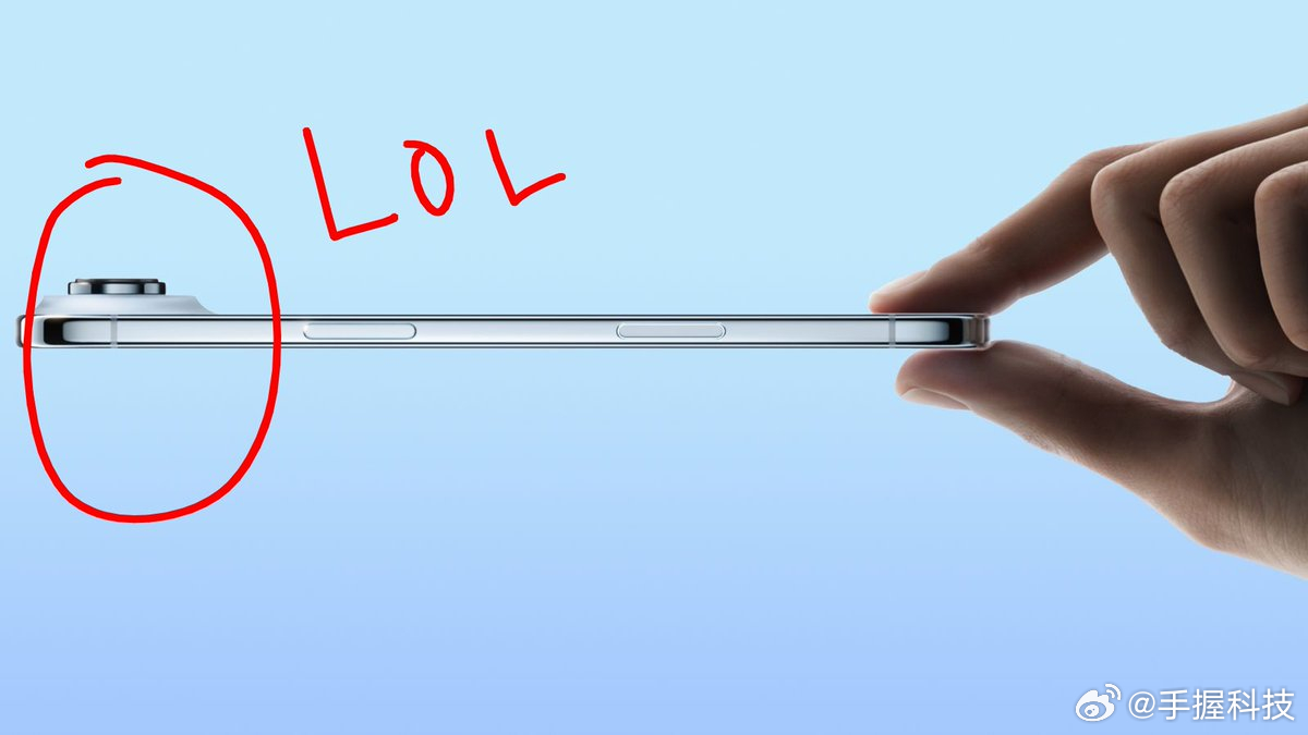 韩国iPhoneAir没有捏合手势通过这个事才发现iPhone17Air摄像头凸