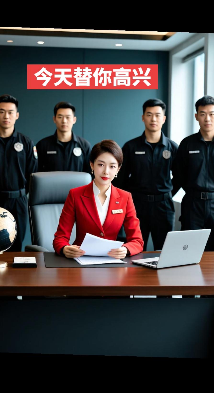 AI自由职场大片