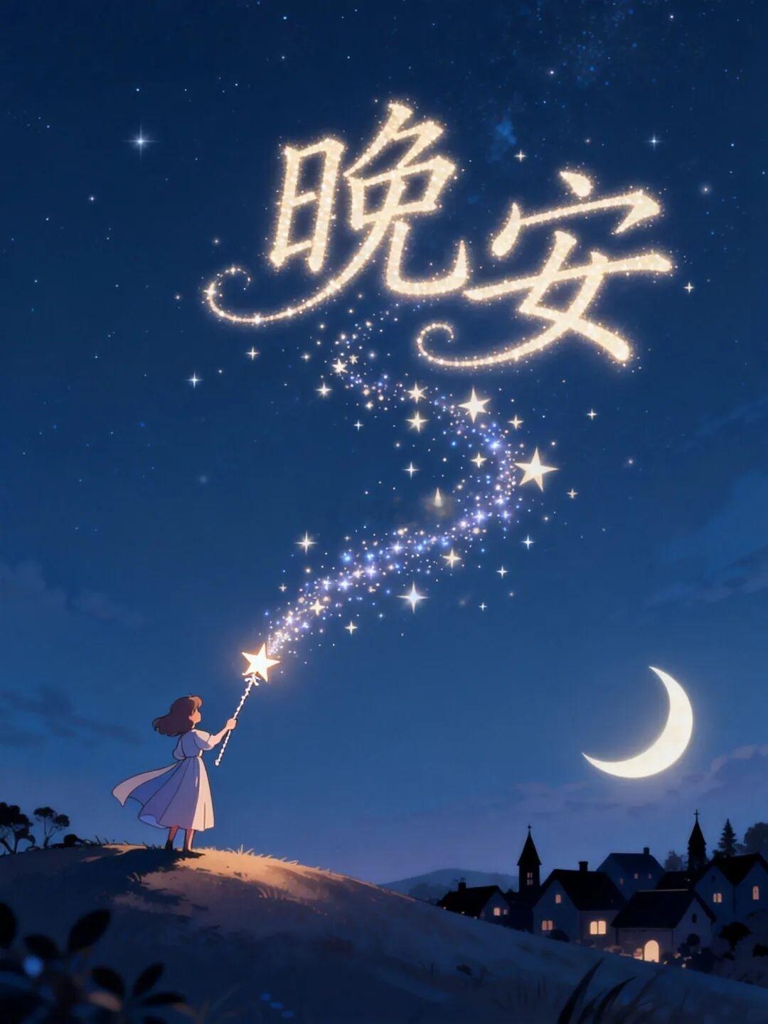 晚安，早点休息，明天又是新的一天。岑先生