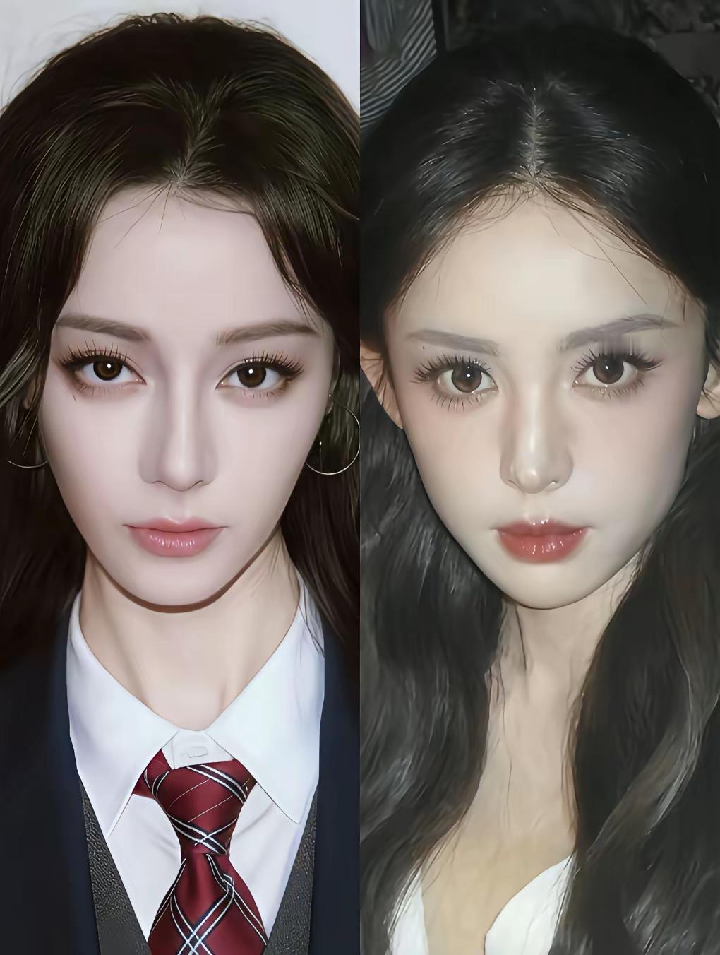 热巴和娜扎
说实话
都很漂亮，不过我更喜欢热巴！她的美独一份的高级。