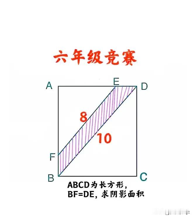 “超难！全班都不会，几乎全是白卷！”这是一道小学六年级数学竞赛几何附加题：四边形