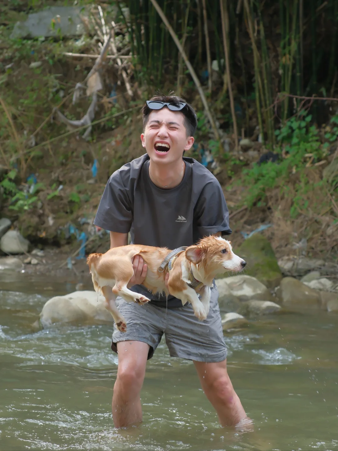 和友友们、狗狗们来成都周边露营插水啦🏕