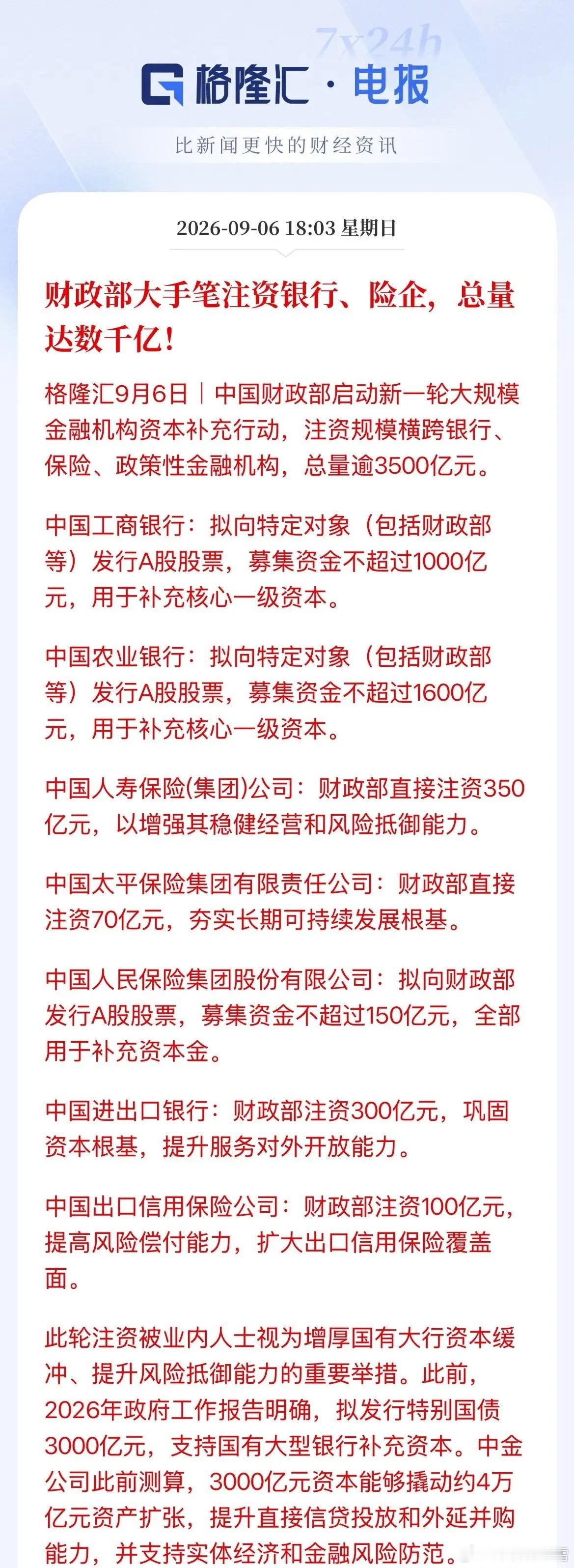 重磅消息财政部入场！周末这波金融圈的大利好，很多人第一反应是“又要放水撒钱”“银