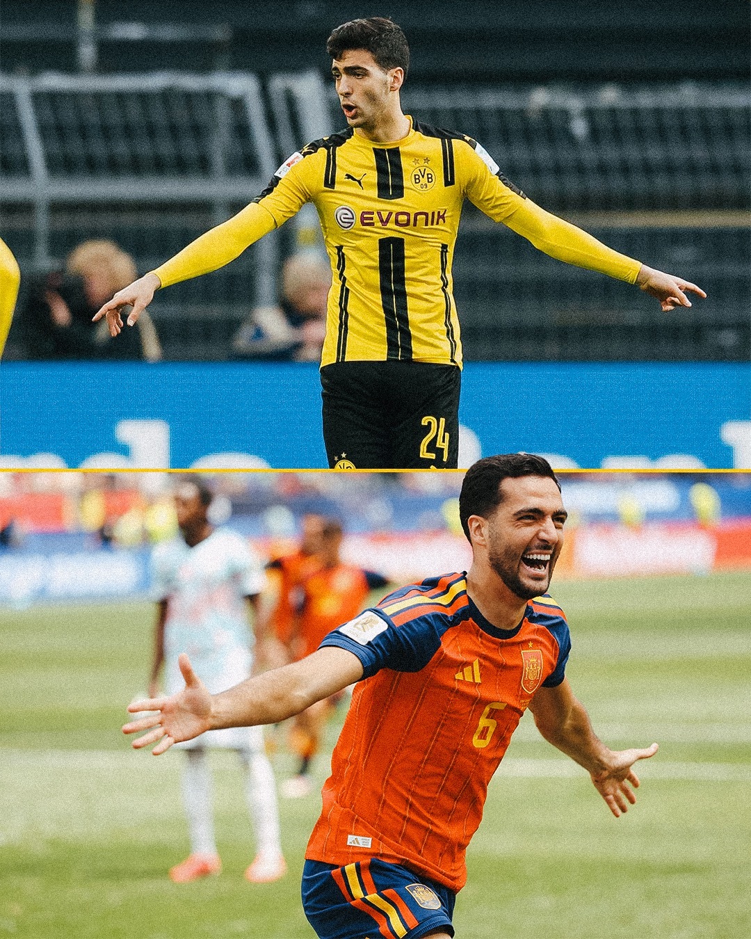 💛🖤恭喜黄黑旧将梅里诺，晋级世界杯决赛！！！hejabvb黄黑与共bvb闪耀