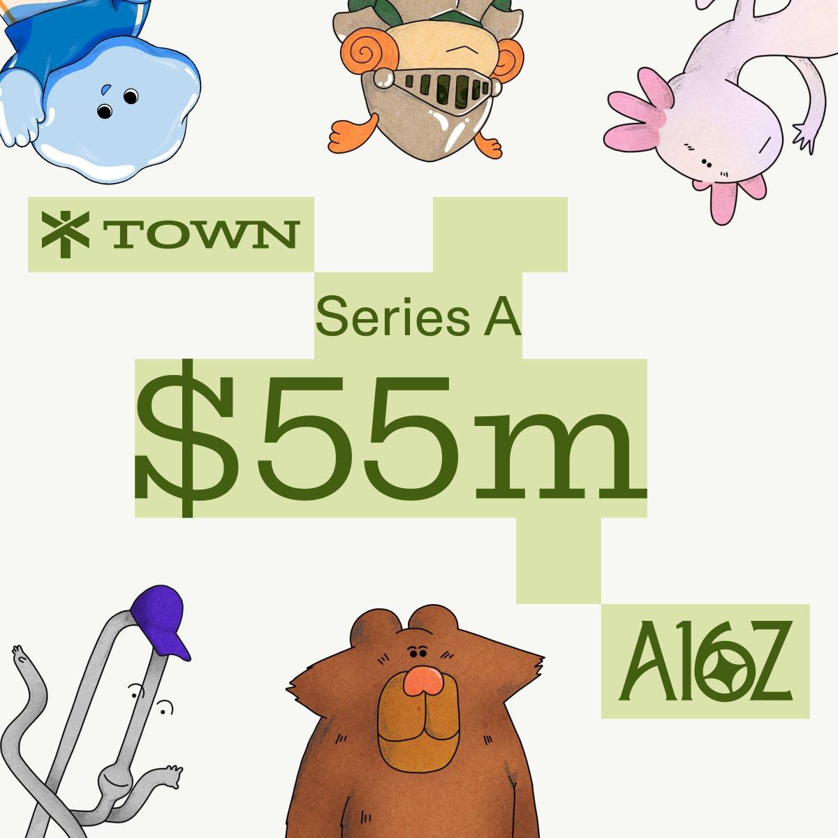 硅谷知名风险投资公司a16z兴奋地宣布领投Town 5500万美元A轮。

To