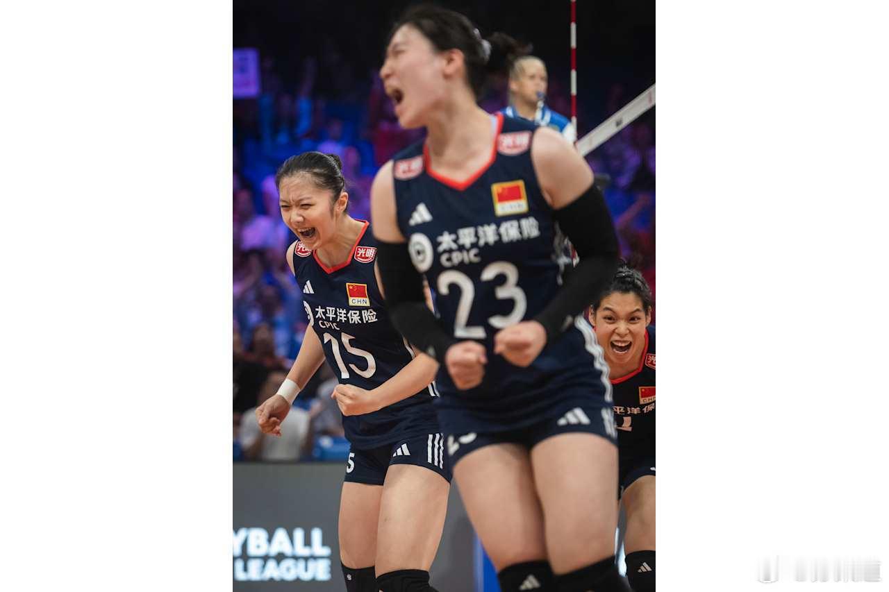 2025世界女排联赛中国女排vs加拿大女排赢了！中国队3-1（25-22/25-