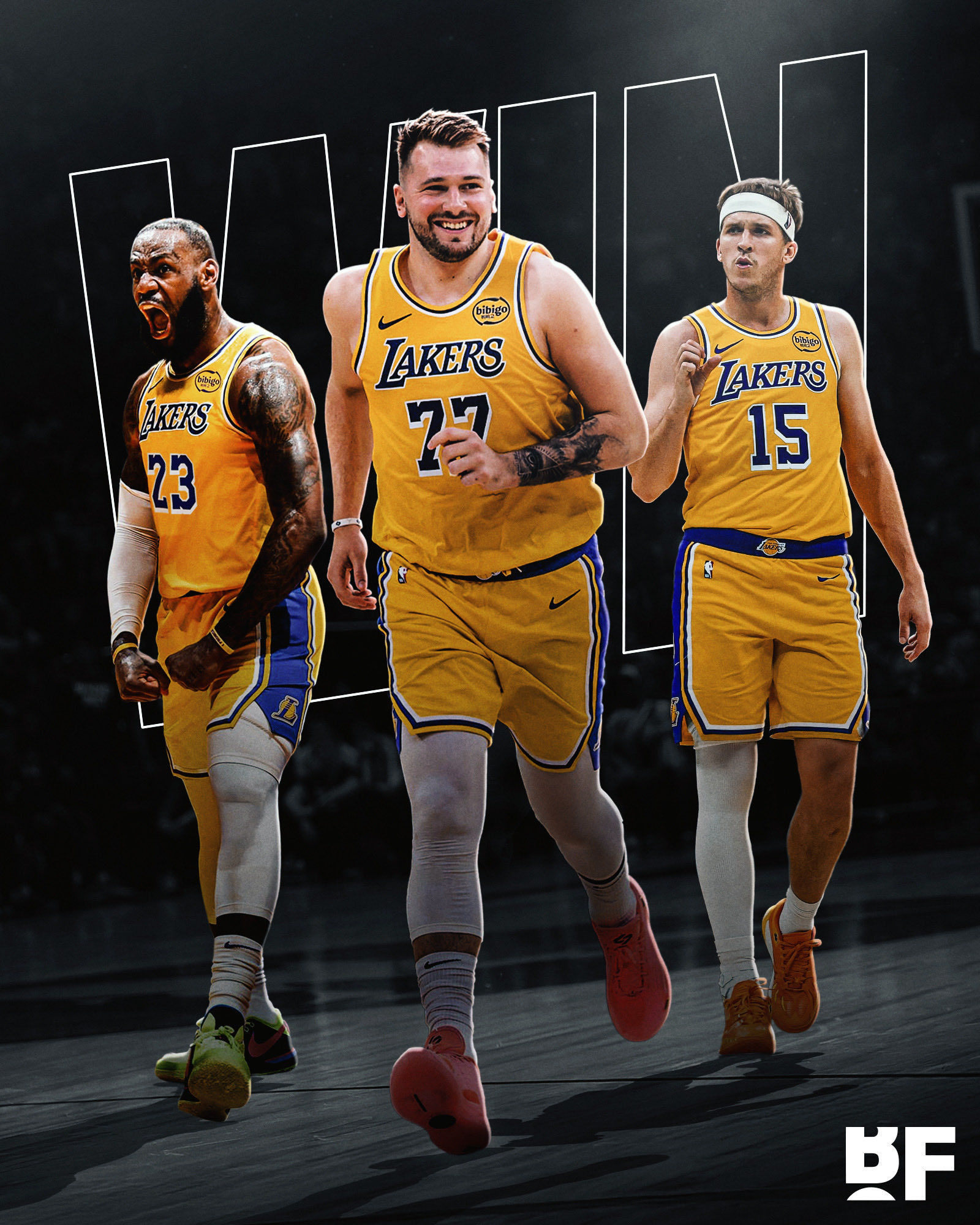 什么水平？今天的湖人三巨头……——东契奇，38分6篮板11助攻——里夫斯，29分