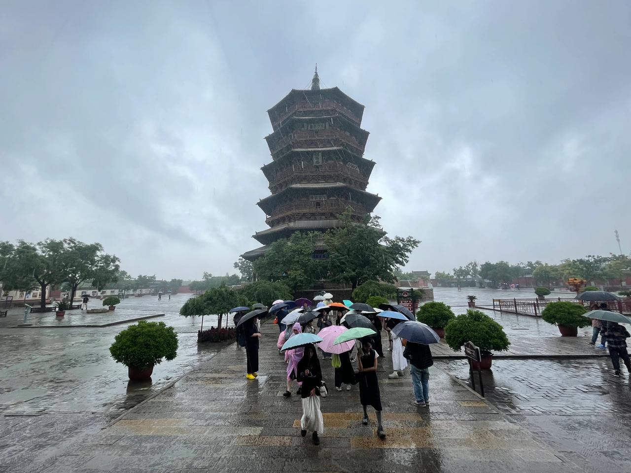 大同之旅（10）应县木塔（终）：不去应县木塔感觉多少有点遗憾，于是出雁门关景区后