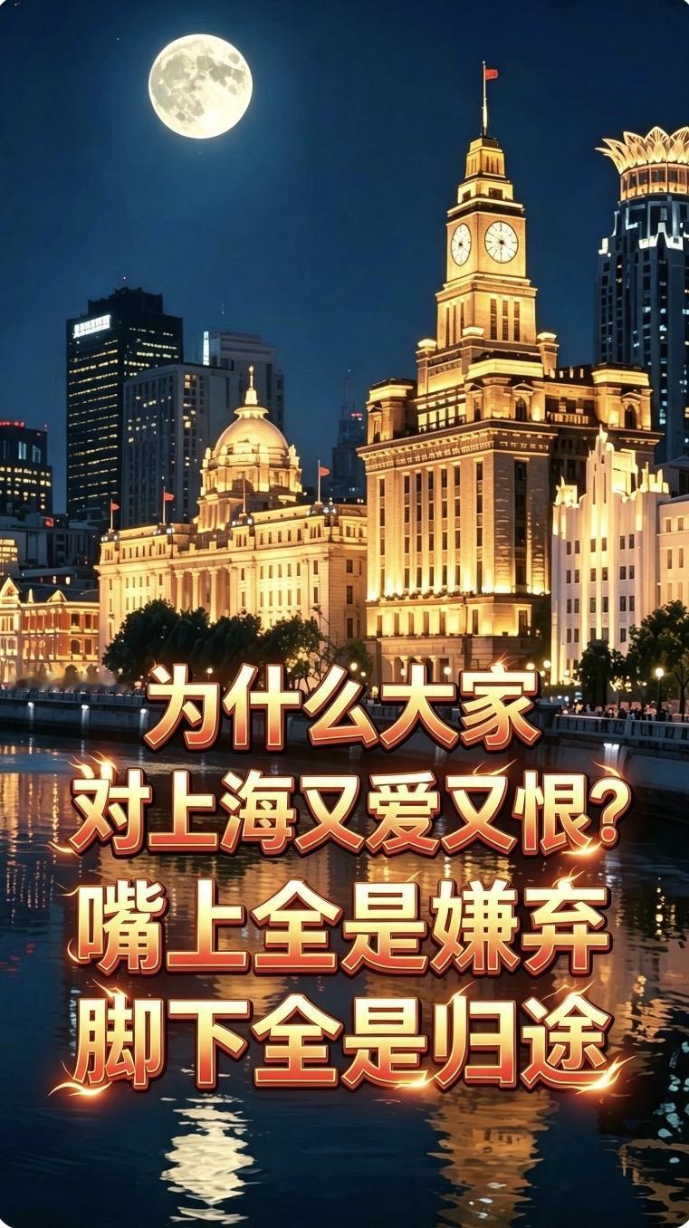 上海：
一边让人骂娘，
一边让人跪着也要留下来

在中国，
没有哪座城市像上海这