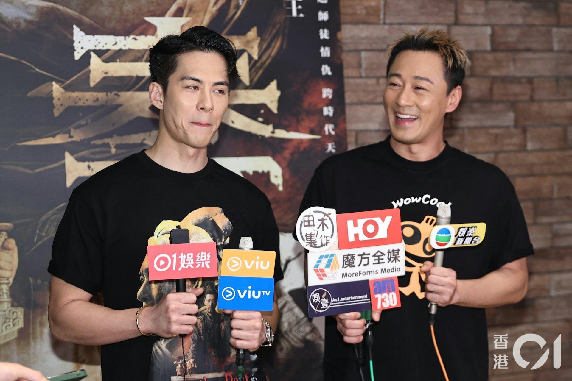 寻秦记｜林峰重温当年嬴政大喊场面 自嘲演技青涩：回看都有点尴尬古天乐、林峰、郭羡