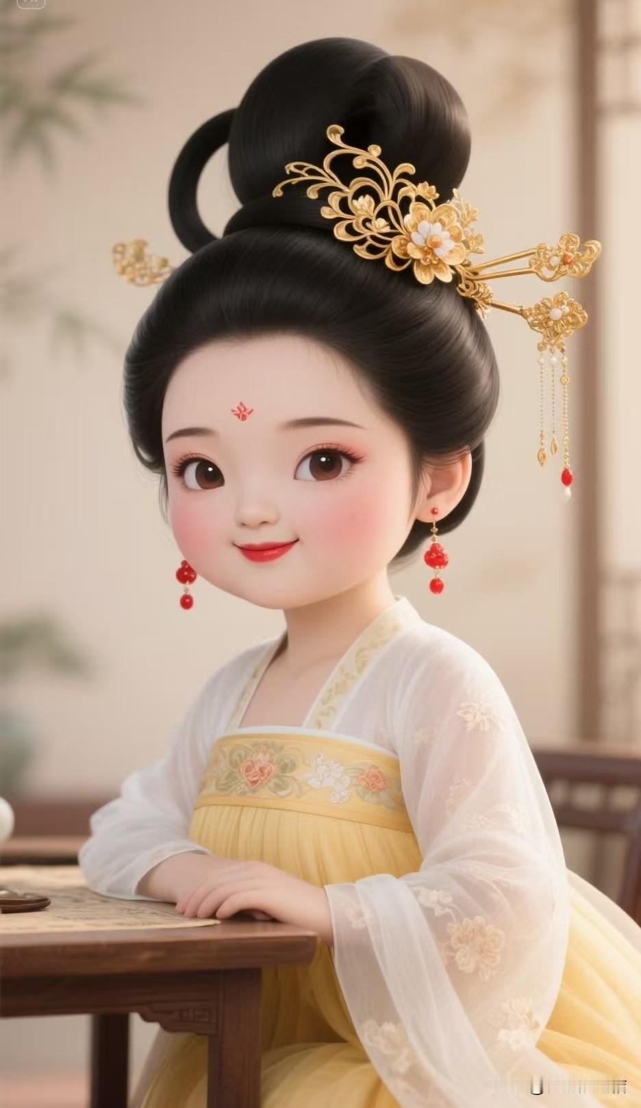 长安城的风，悠悠拂过屹立千年的城墙。
连空气里都沉淀着美人的基因密码
看白冰在《