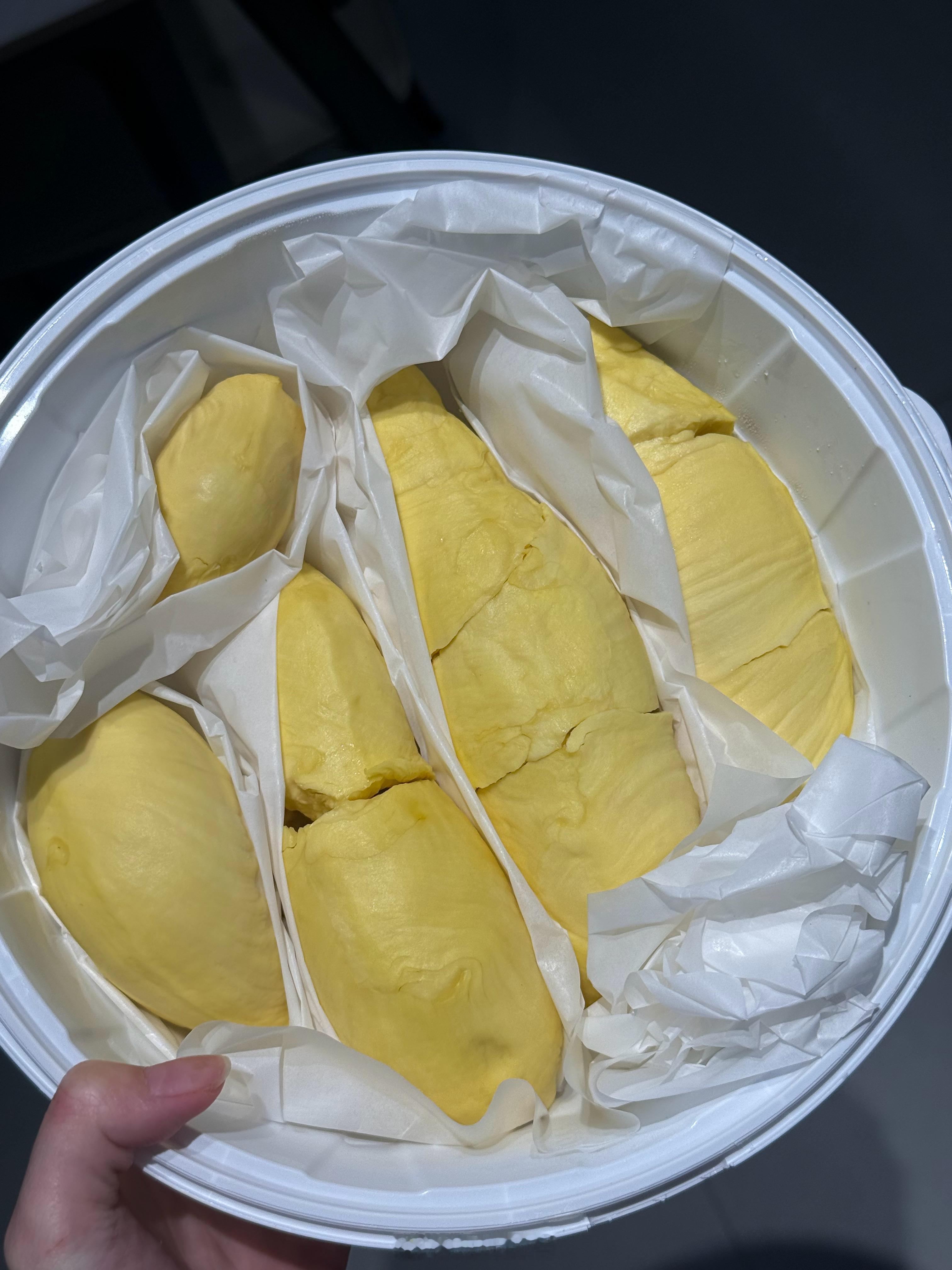在深圳买到的品质最好的榴莲！！！买了三四次了！怎么每次都这么好吃 