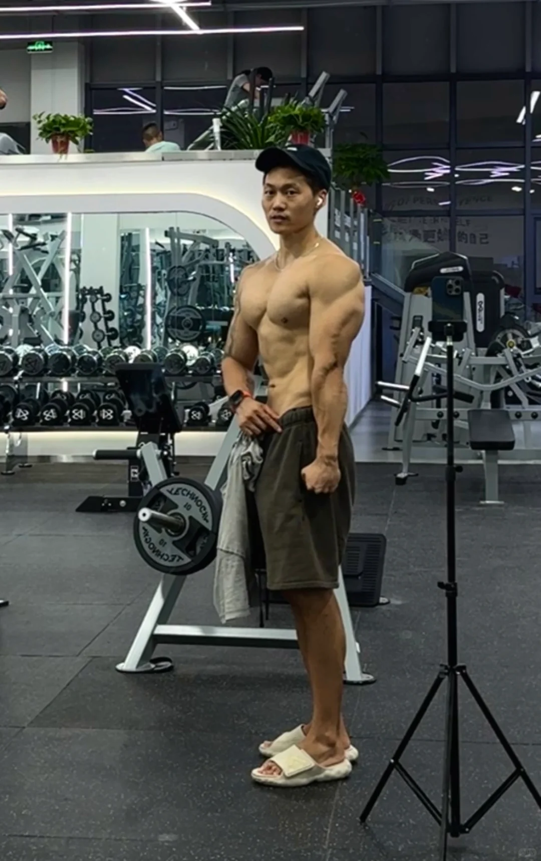 脸已经有点状态了