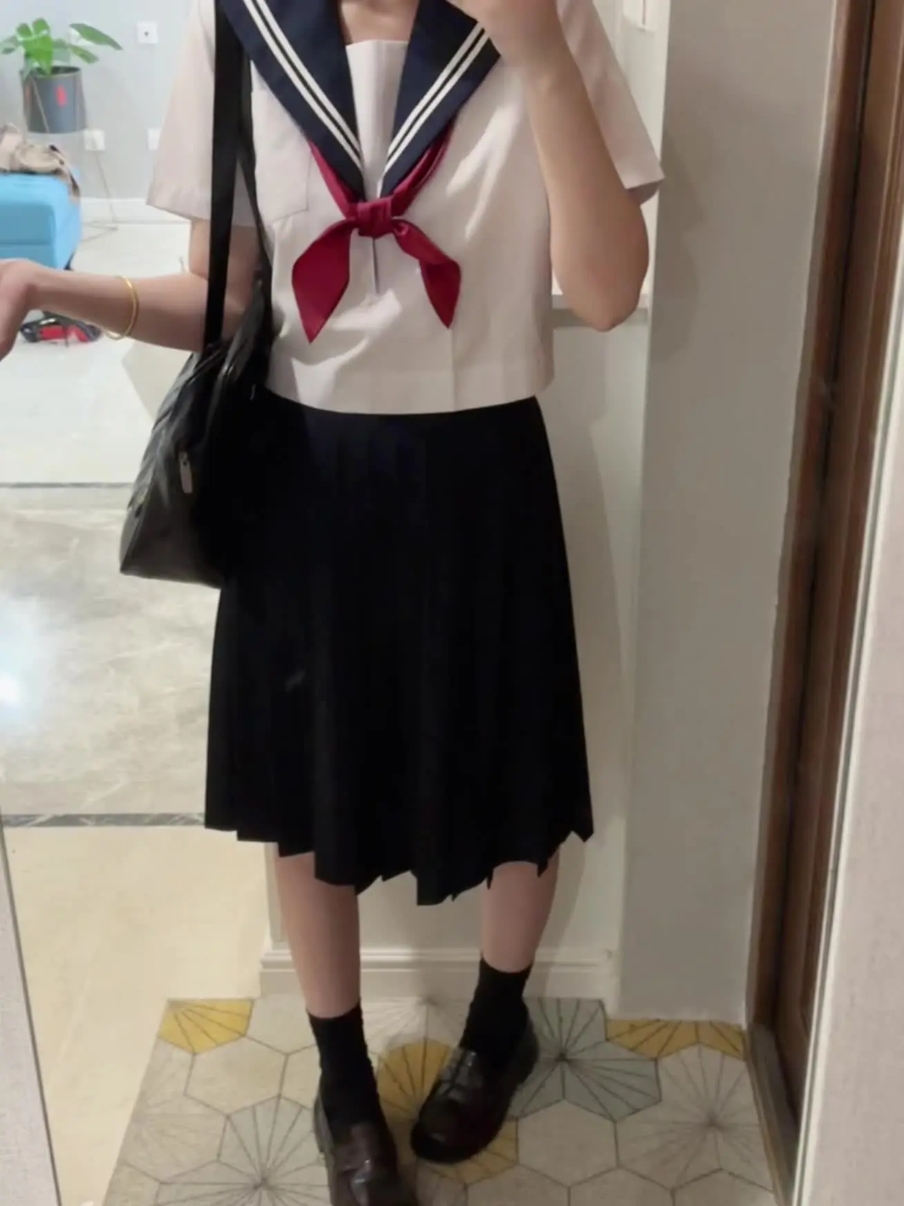 好喜欢水手服的青春感