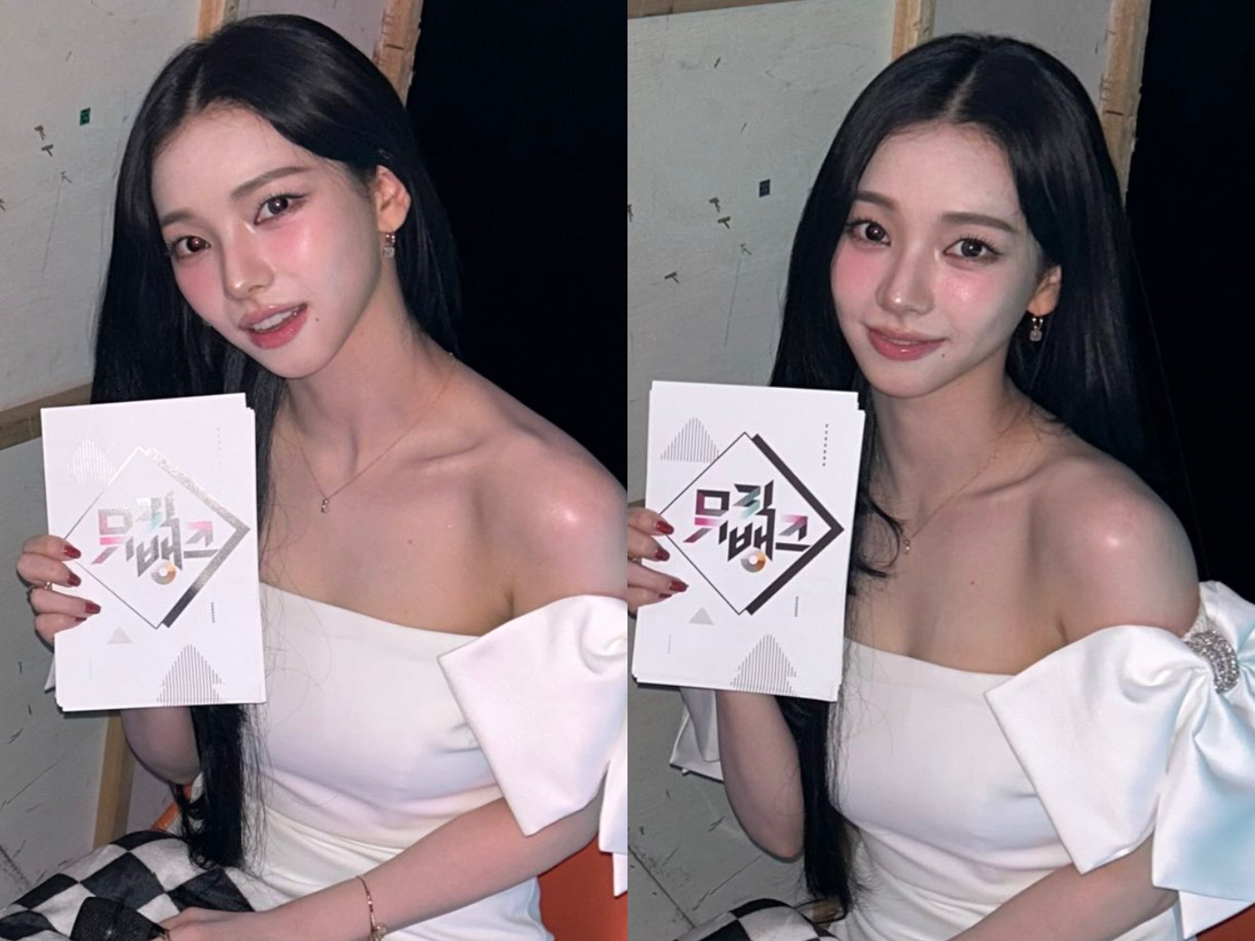 柳智敏担任本周音中特别MC回顾上次担任MC的柳智敏期待Karina