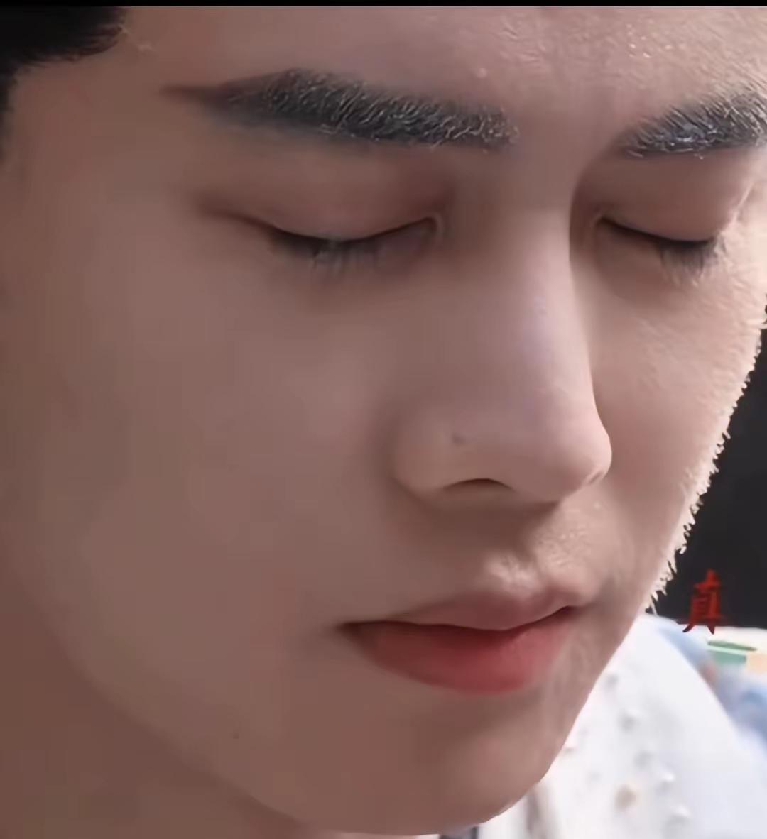 任嘉伦，我的白月光呀！
这一时期的他也太嫩了。
鼻尖上还有一颗小黑痣，
如此真实