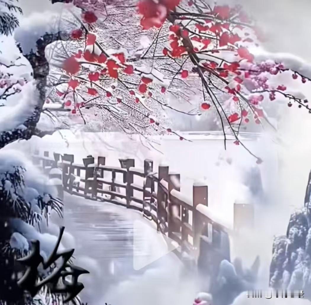 我的下联是：冬赏万里雪飘。