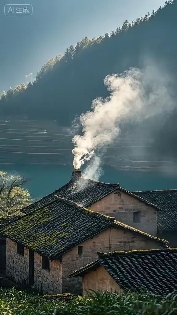 吹烟起处家常暖，
供热来了屋无寒。
横批：《常暖与无寒》