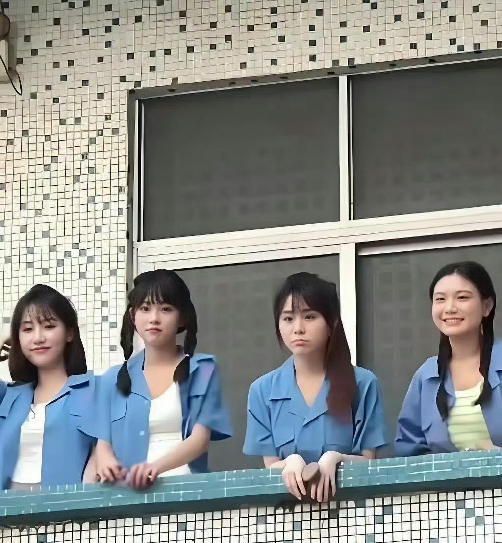 假如这四个厂妹同时像你抛媚眼，你会接受哪一个？