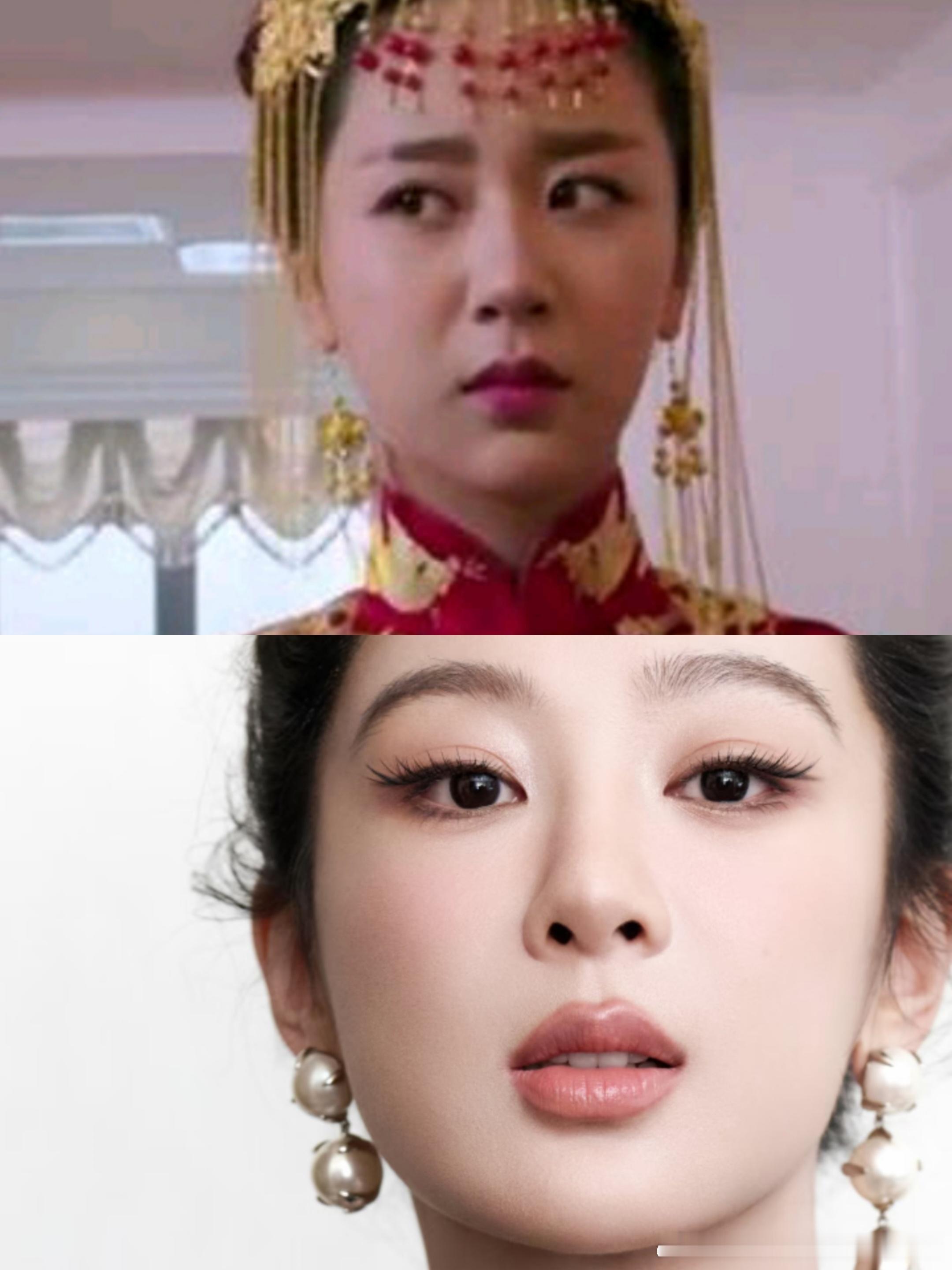 杨紫完美诠释什么叫女大十八变 