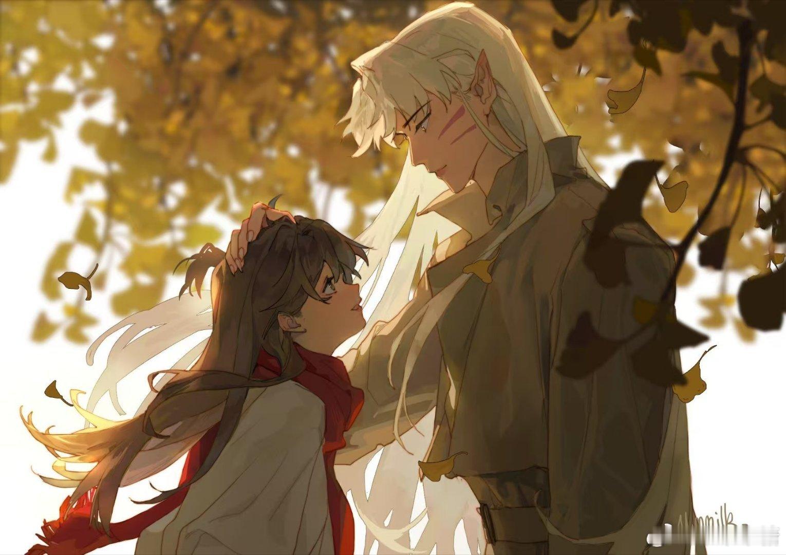 秋天果然适合甜蜜的小情侣一起出游。图：Mmmilk_ 