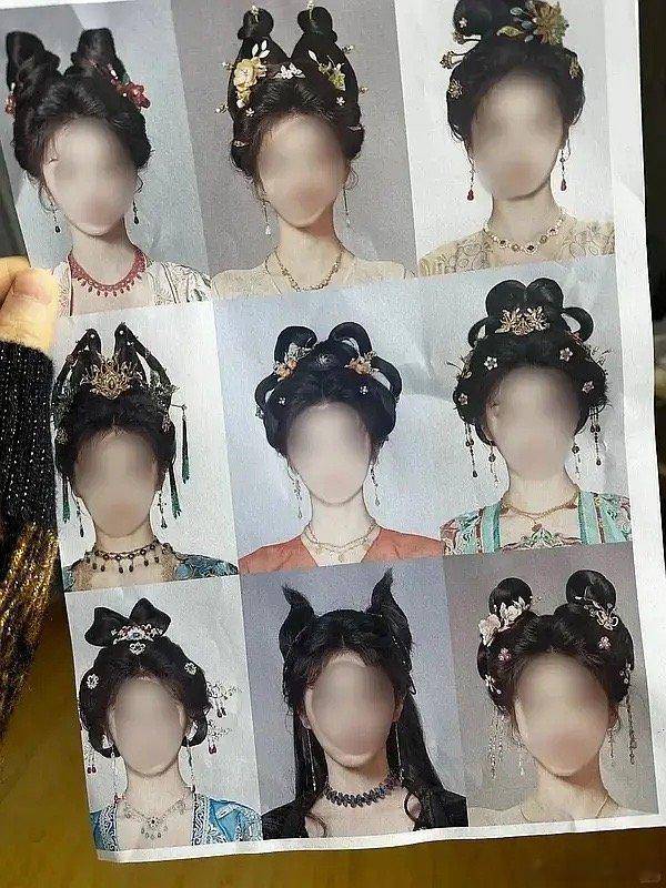 有这么美丽的田曦薇去演嫁金钗小田的每一部剧发型都很有特点！大奉和子夜归也很美吧