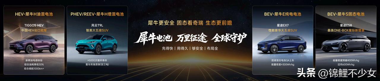开新能源车，电池安全永远是第一位！奇瑞犀牛电池的360°安全防护，直接把安全感拉