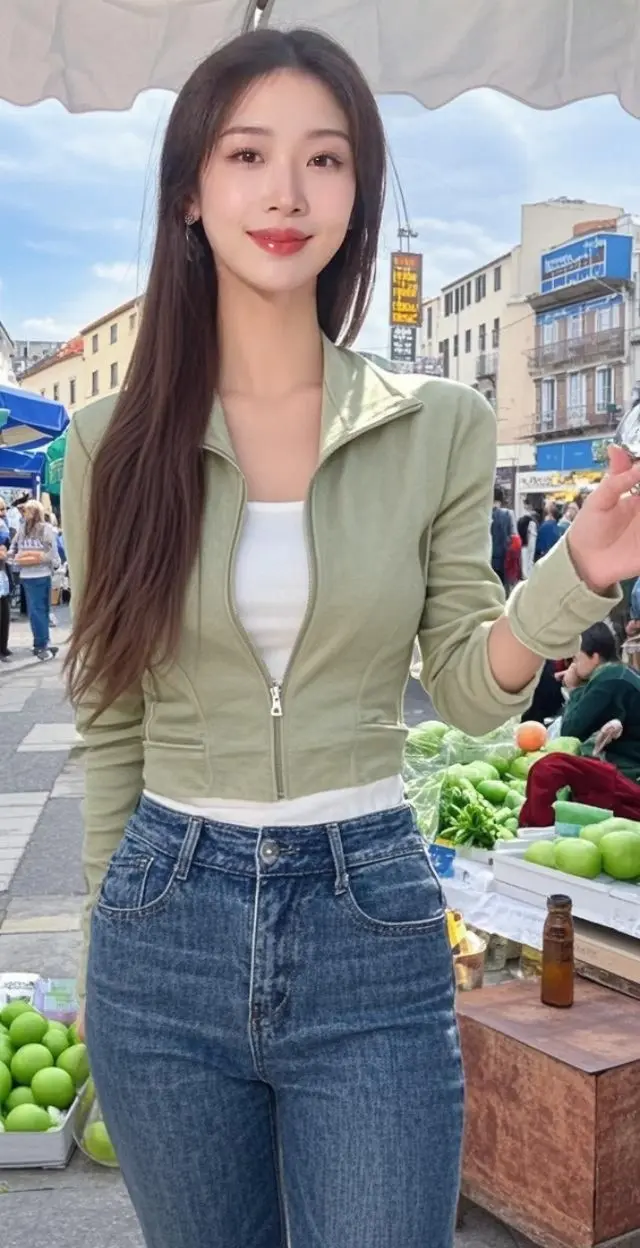 穿搭 牛仔裤穿搭 颜值在线