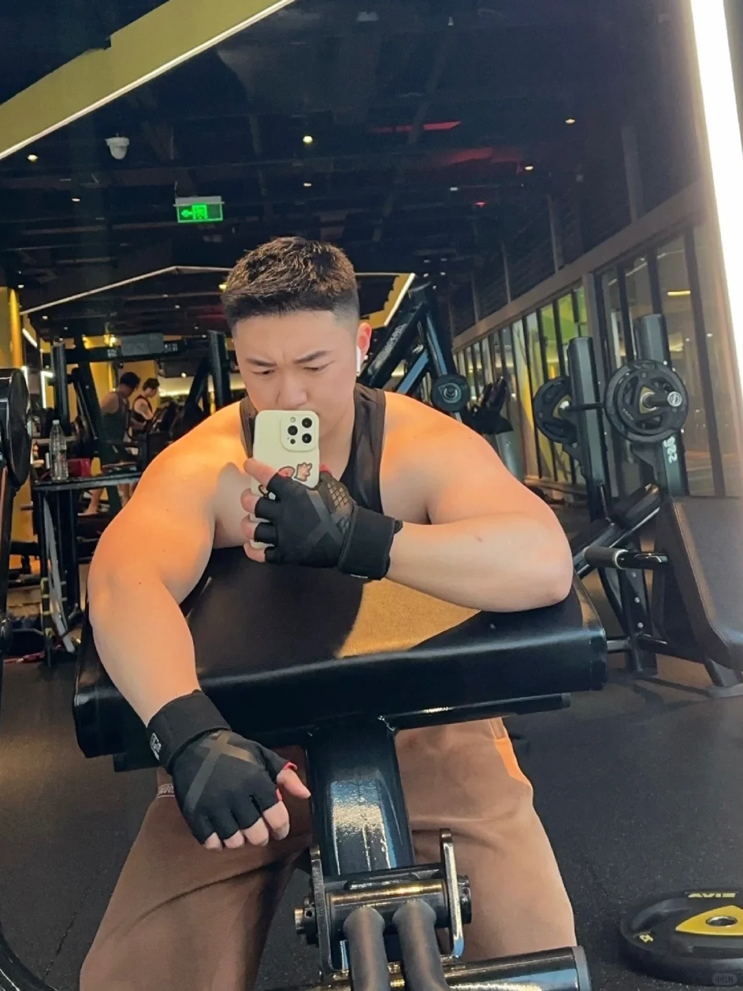到新健身房了🥺