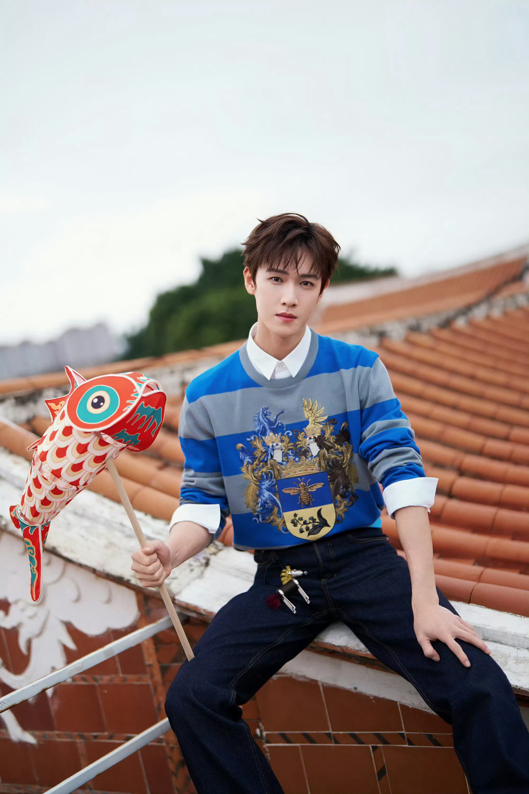 李昀锐✖️今日奔跑吧发布会造型大片 