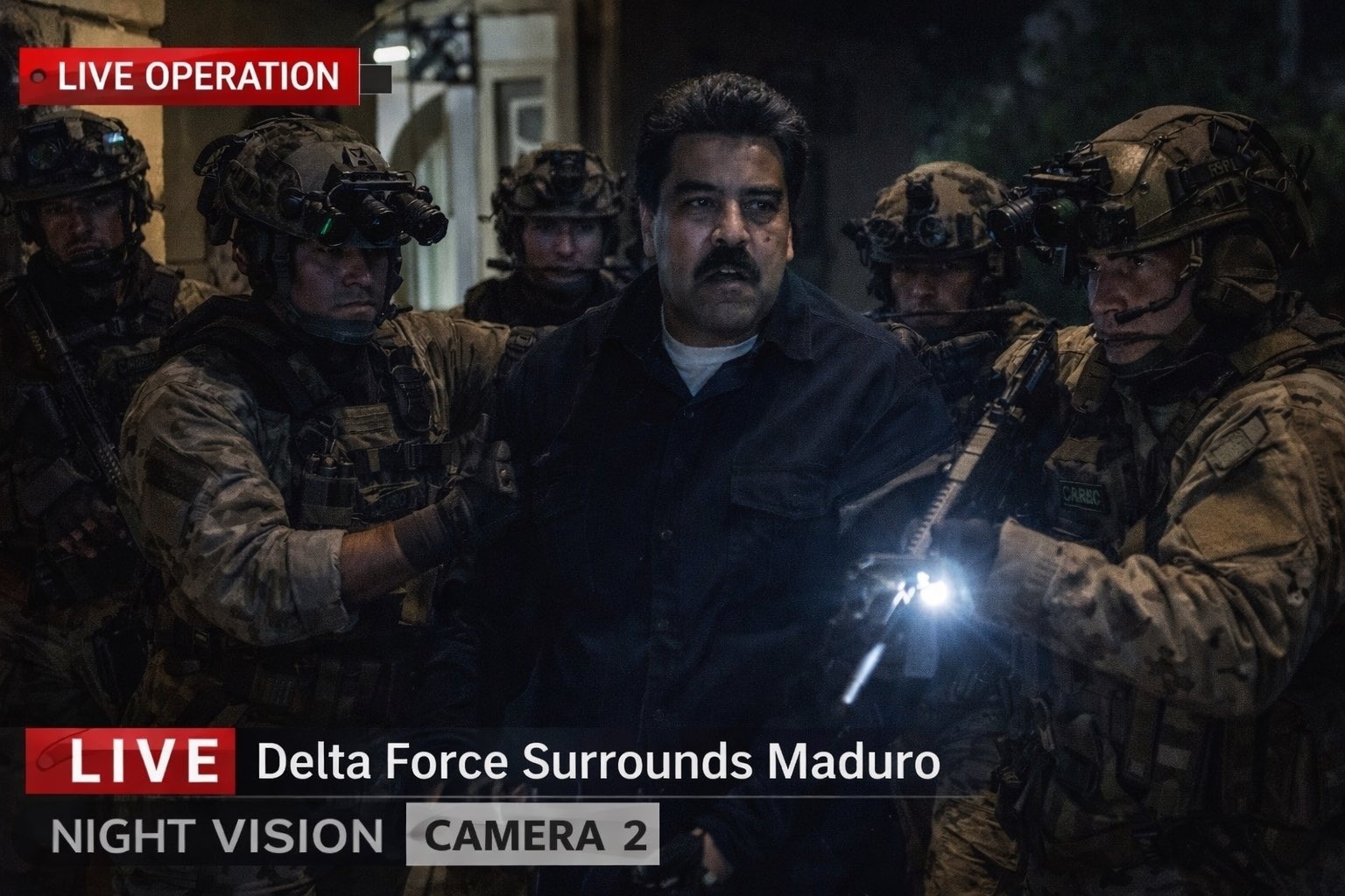 疑似马杜罗被美抓获照曝光 委内瑞拉有全球第一的石油、第八的天然气、第三的铝土矿、