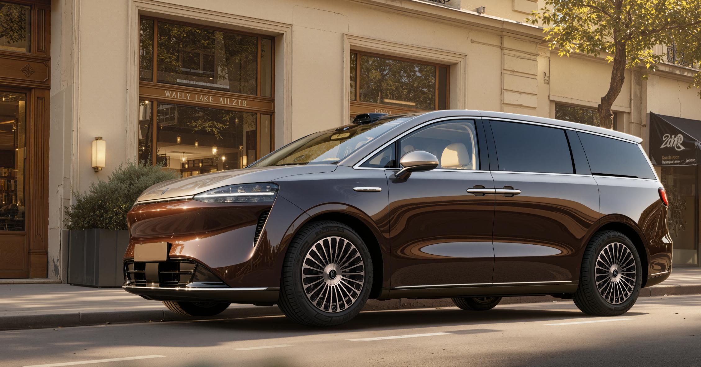 兄弟们，想象一下你有一台智界V9，司机来接你时，随着距离越来越近，先是侧面的迎宾