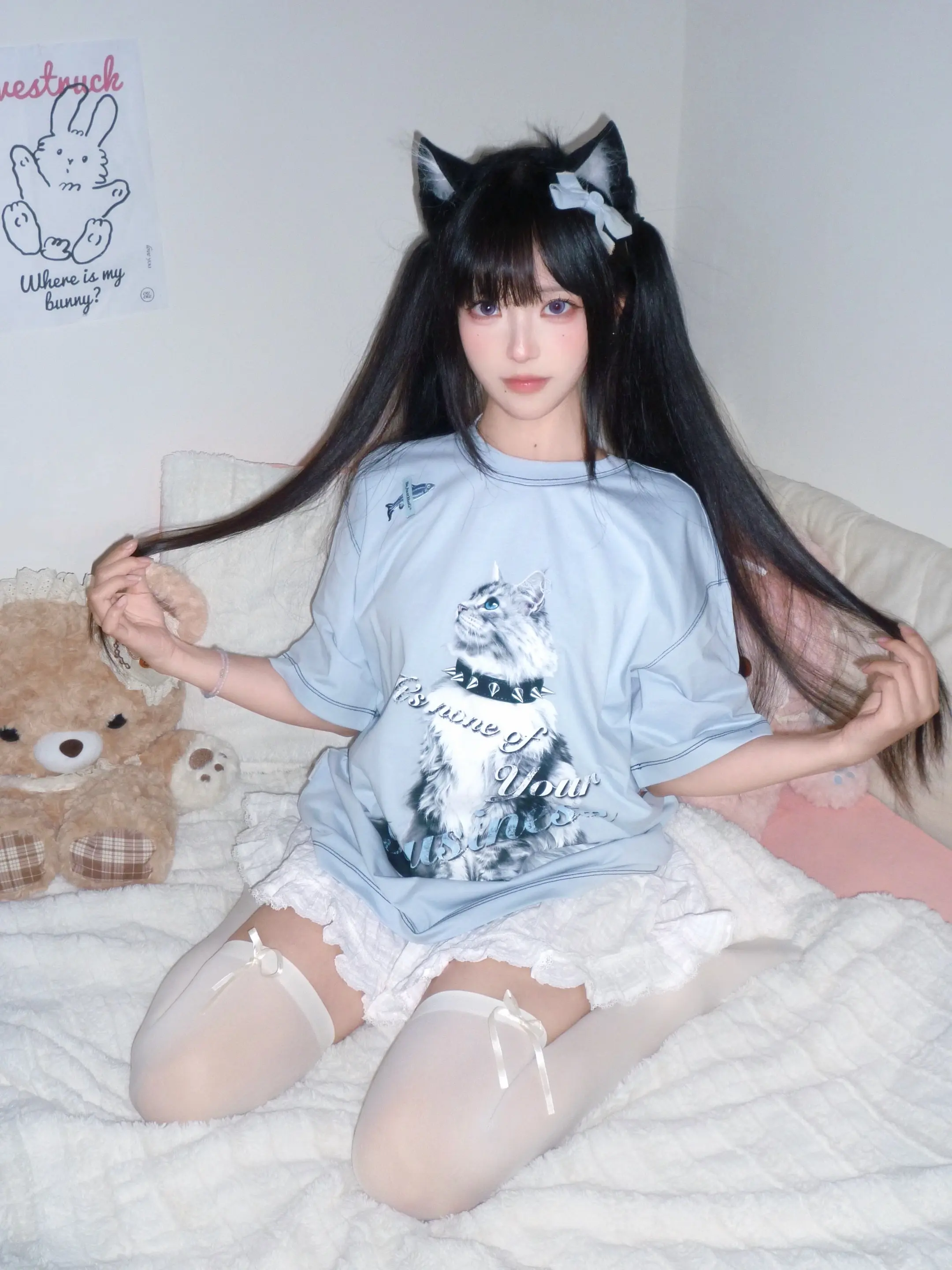 小猫就是喜欢宅在家啊/ᐠ .⸝⸝⸝. ྀིﾏ