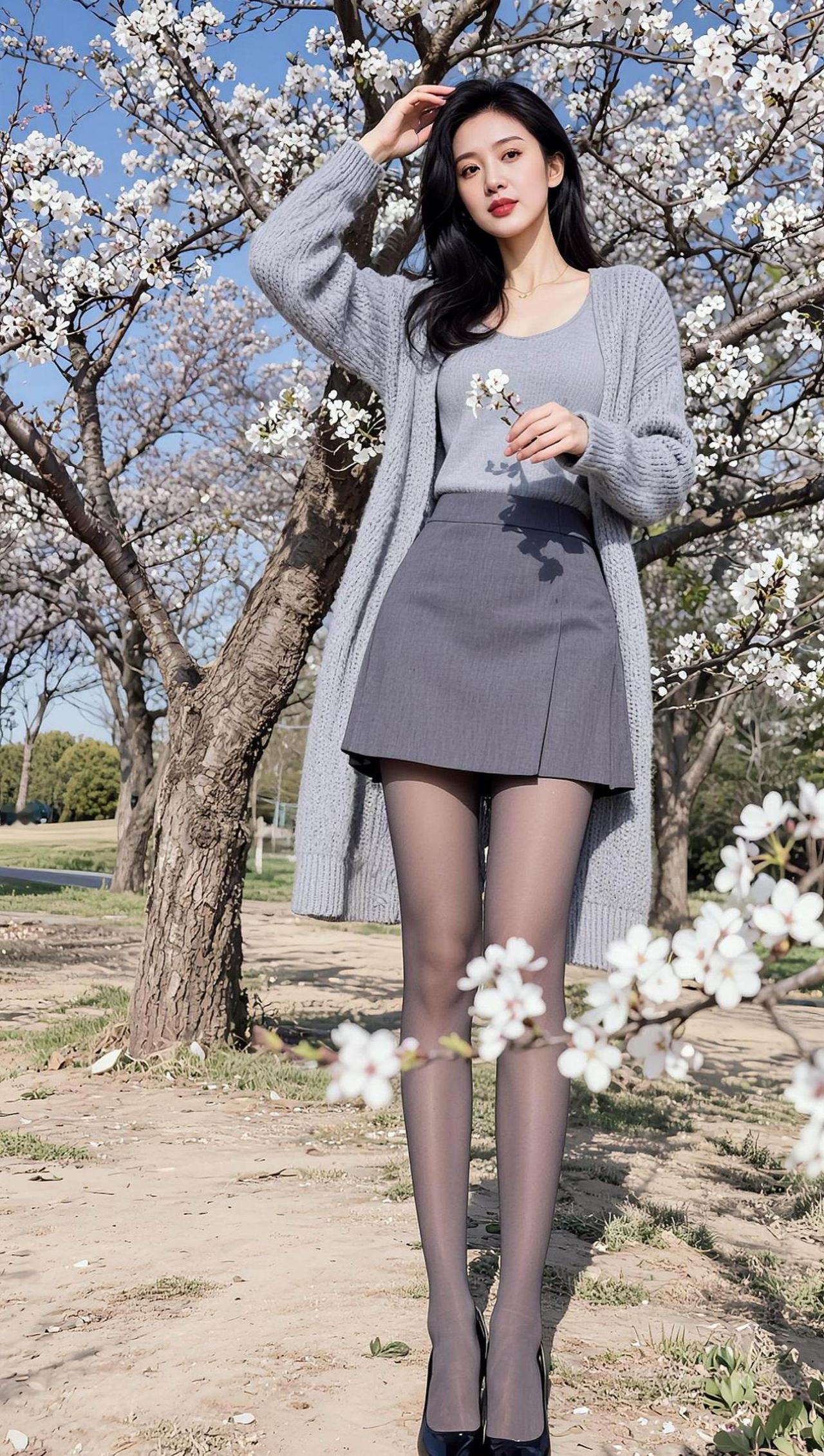 AI春日清新照 抖音ai创作