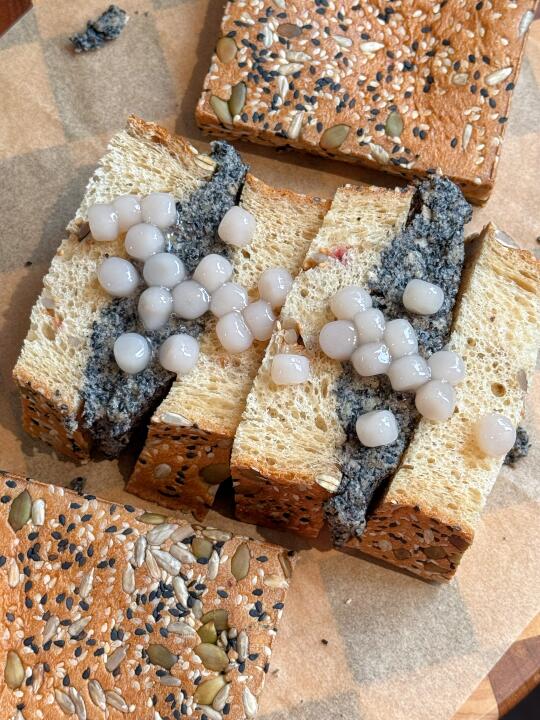减脂黑芝麻啵啵三明治🥪好吃到破防！