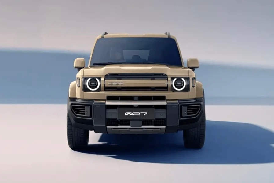 iCAR V27新官图，我觉得实车用了很多V23的设计元素，还是有一些内部传承。