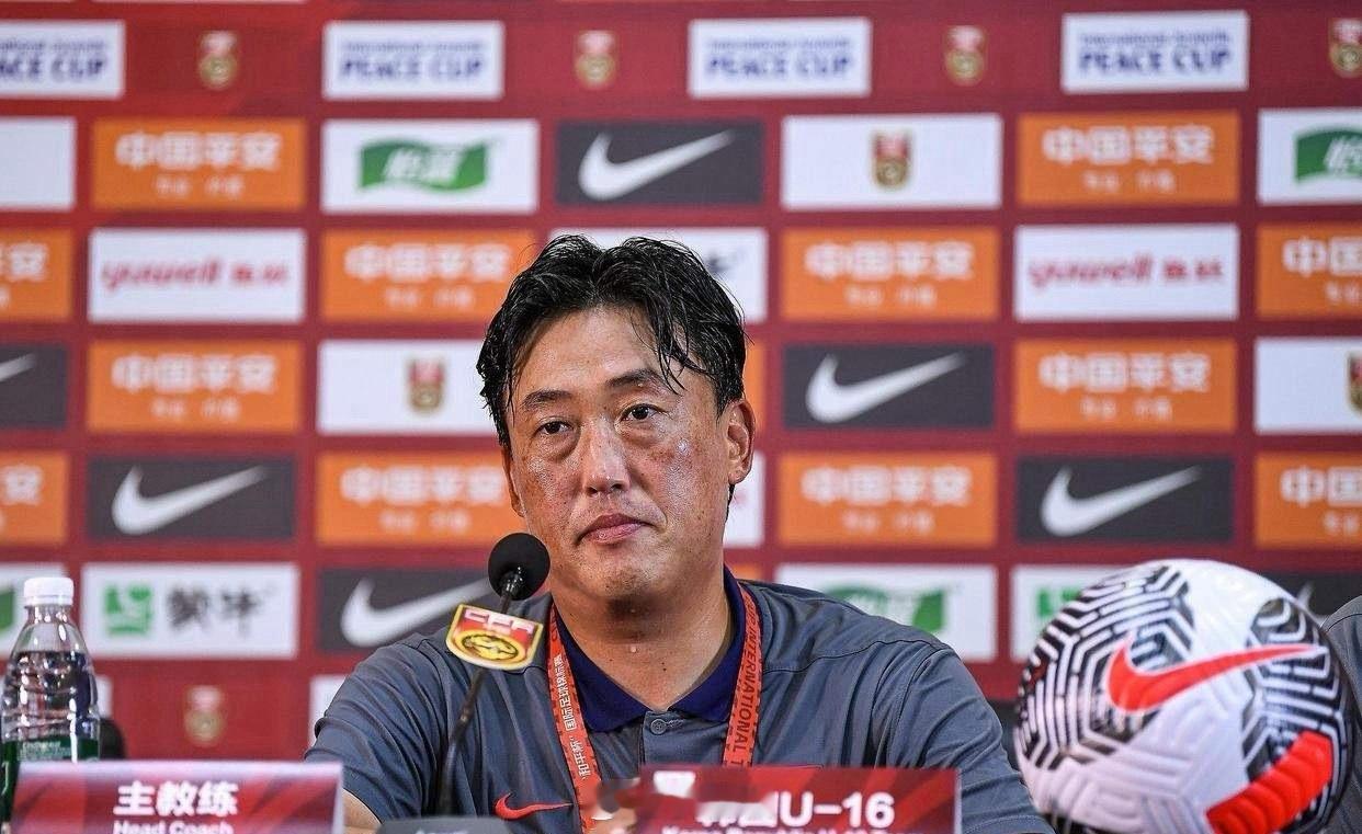 赢得尊重！U16国足4：2韩国，赛后韩国U16主帅金贤俊四句话总结比赛，句句表达