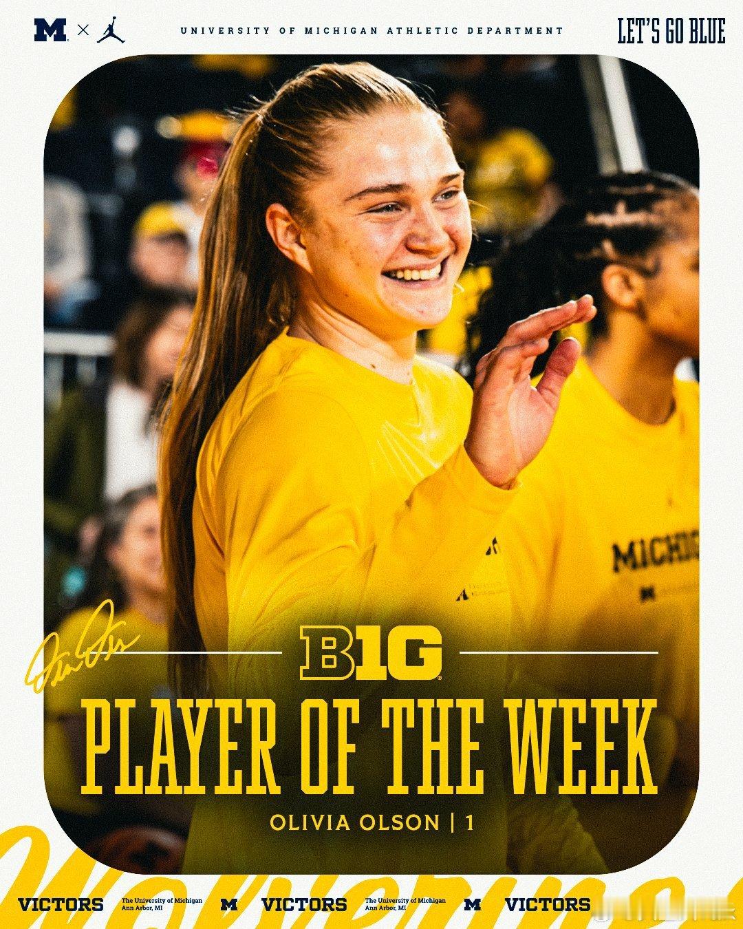 Big Ten联盟第15周表现奖（2025-2026赛季）。NCAA男篮最佳球员