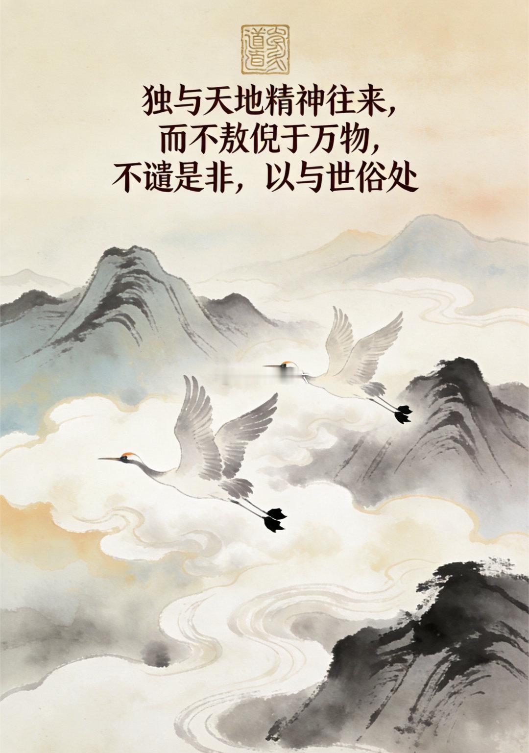 “独与天地精神往来，而不敖倪于万物”如果庄子真的达到了这种境界，那么他应该不会写