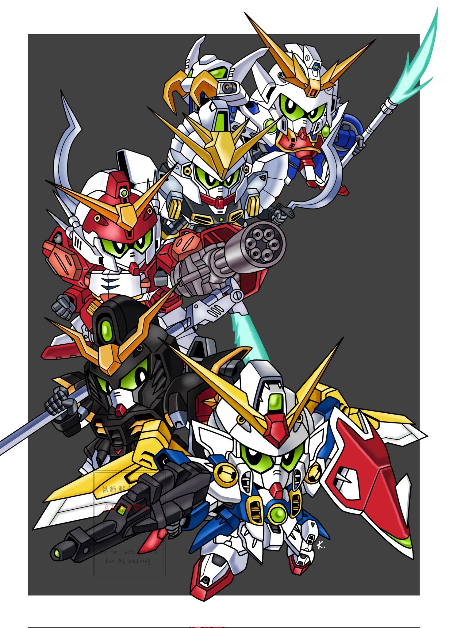 W五子（via ケイタ）高达