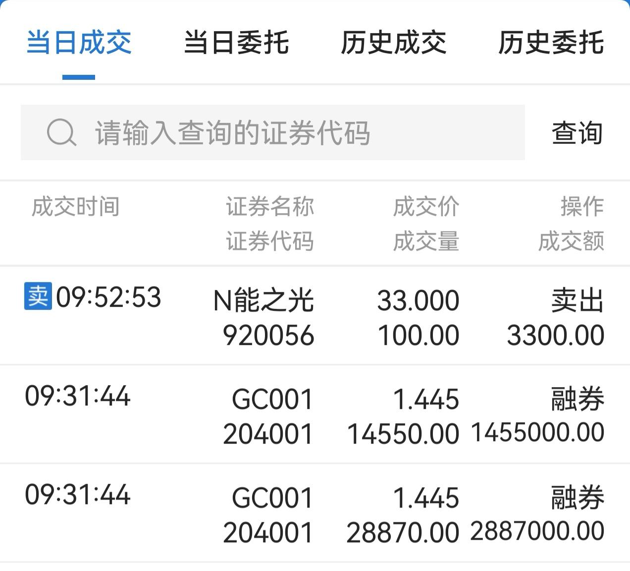 又是北交所新股跑在最低点的一天，不过还好有心理预期，也就赚这点收益了。

依然继