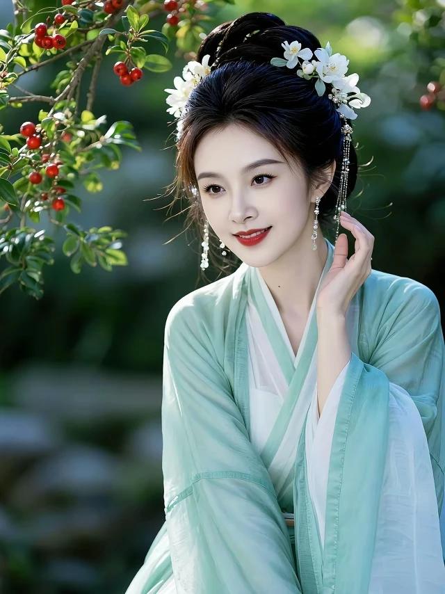 落花人独立，微雨燕双飞。帘卷西风，人比黄花瘦。