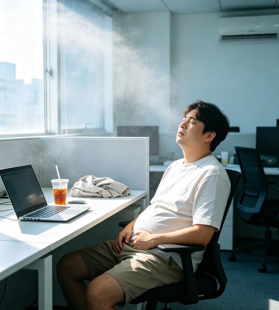 天天躲空调房好几天排不出！便秘别只靠泻药，寒气堵死脾胃太遭罪……

如今高温难耐
