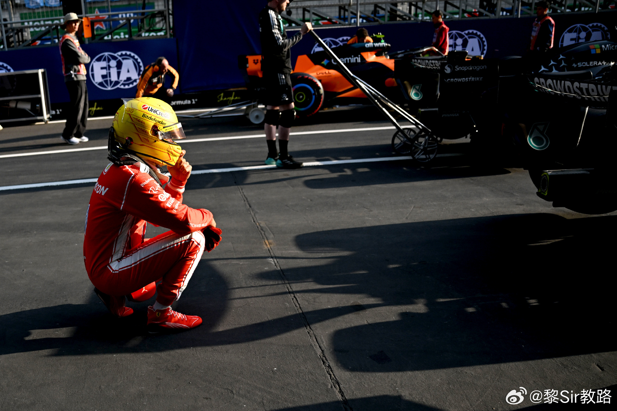 汉密尔顿赛后刺探敌情 哈哈哈，笑死了。是，汉密尔顿开不到火星车是遗憾的。不过刘爵