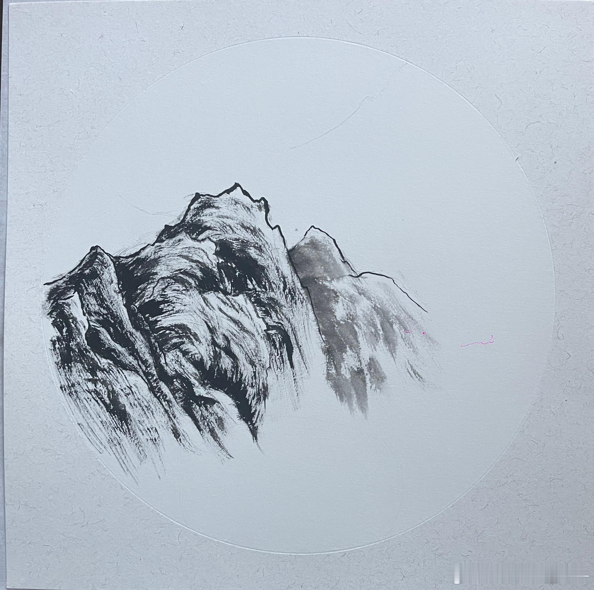 生活手记墨色浓淡间，是心绪的远近；云气氤氲处，是人间的清欢。纸上一方天地，暂寄山
