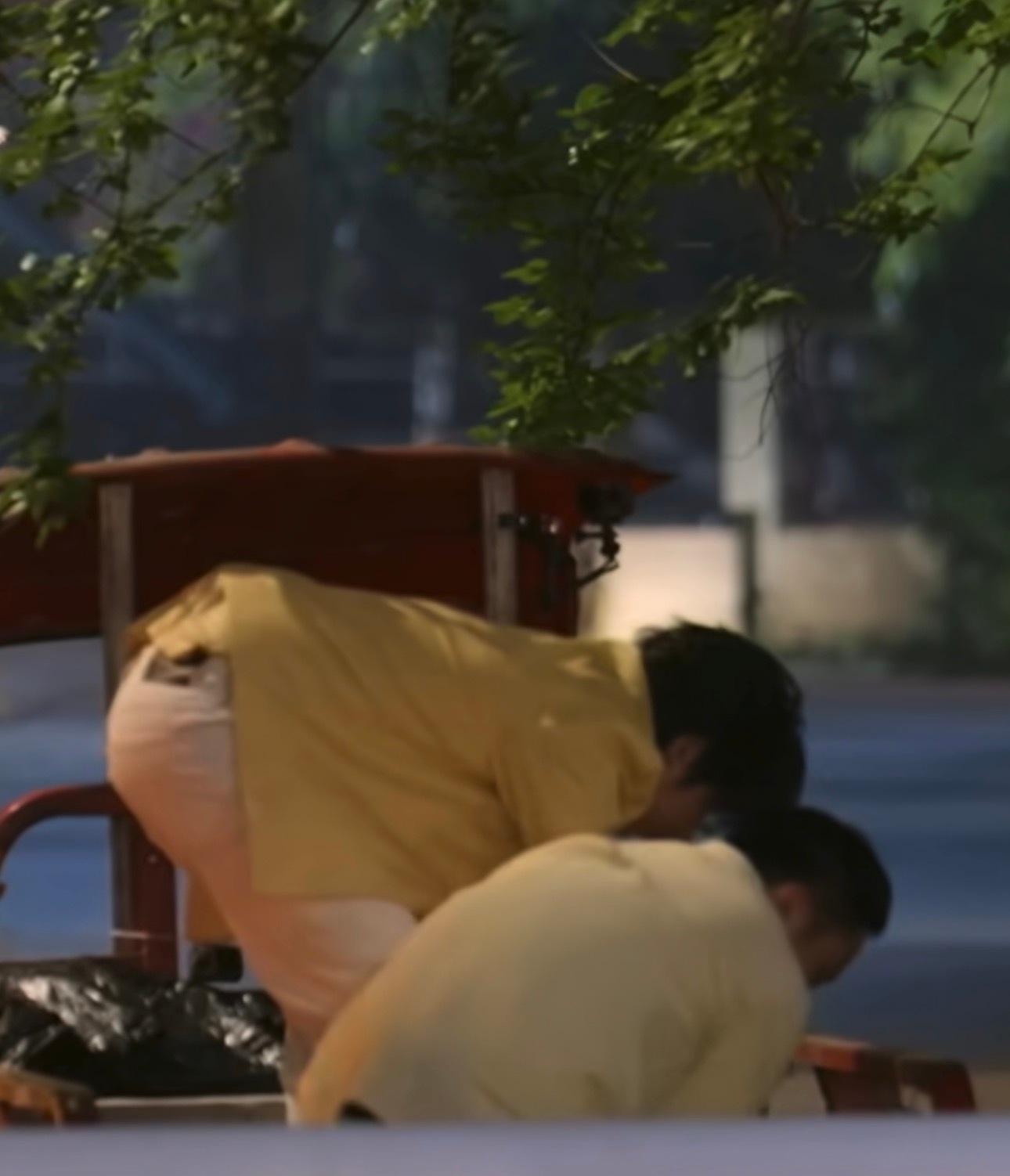 我贺总搬砖搬的屁股要翘天上去了 