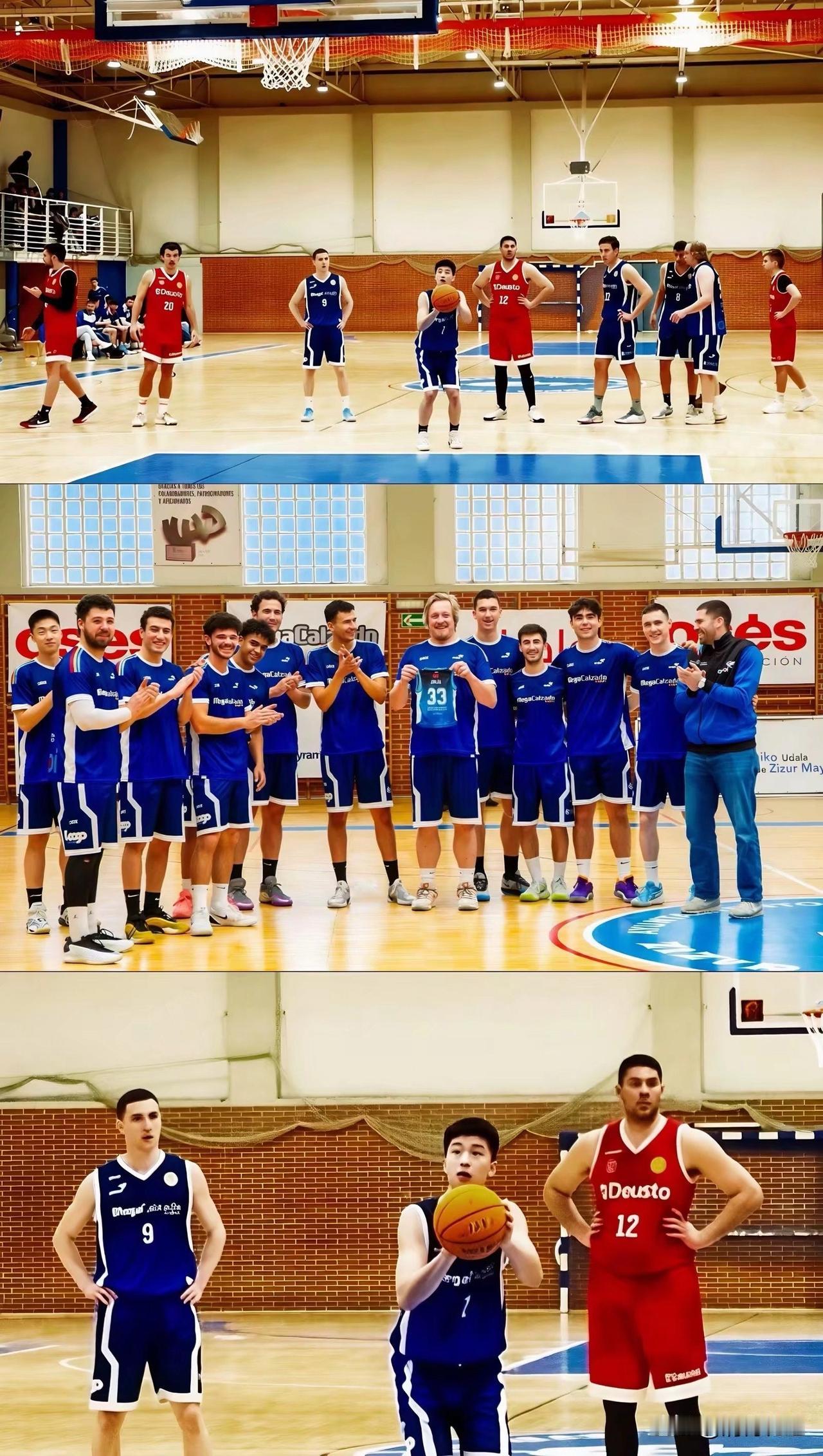 时光飞逝砺锋芒，归营夏训启新程，近日，辽篮张峻豪、黄秋实，西班牙赛季即将收官，归