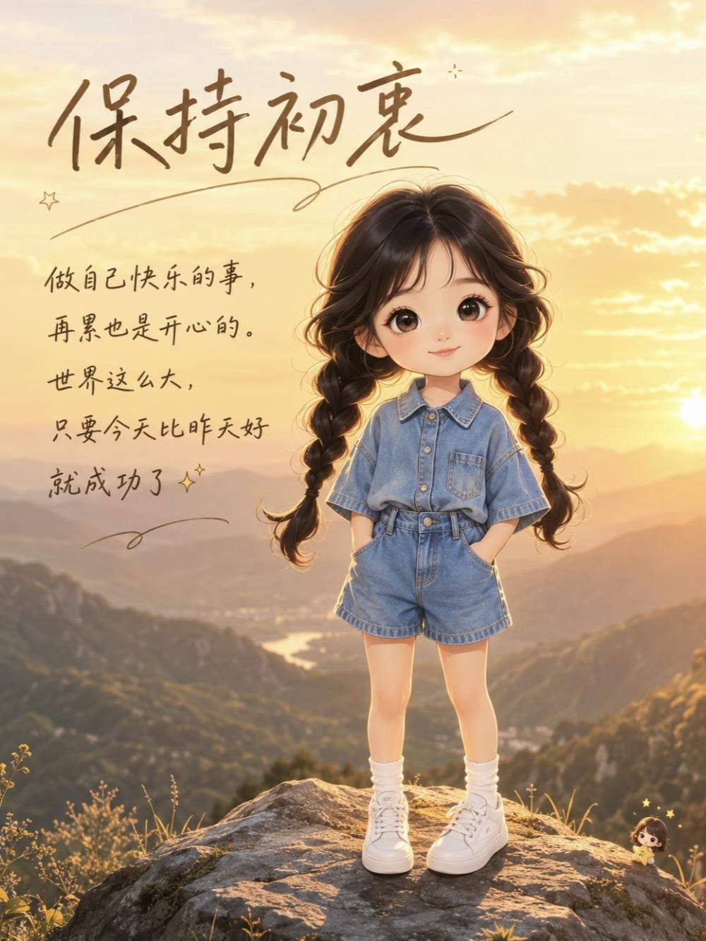 阳光从不问你是谁，照样温暖你；
雨水从不挑三拣四，照样滋润你；
大地默默承载，从