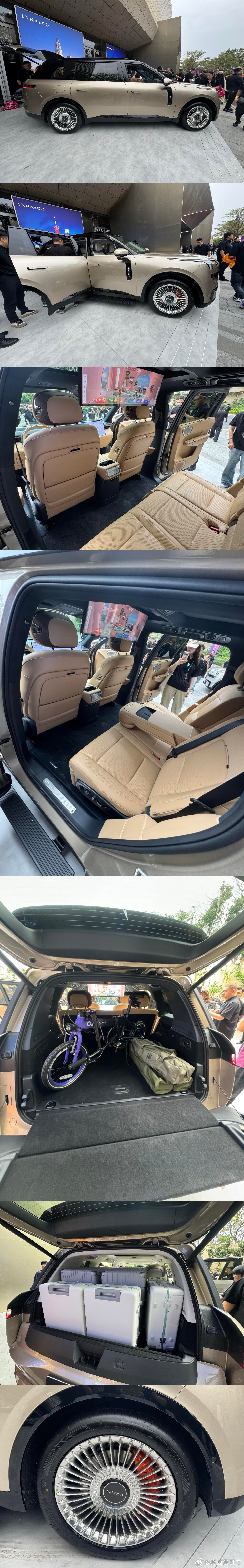 领克900大五座版本，没错 5240mm 的大五座，在大五座 SUV 这个领域里